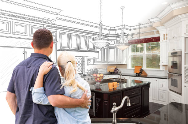 Professional Kitchen Island Installation technician working in Cheltenham, PA